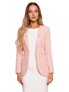 Dámska bunda M665 powder pink - Moe M