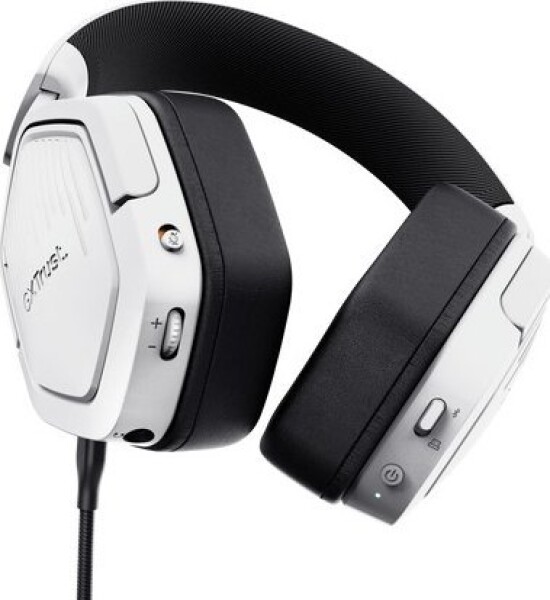 Trust TRUST Herní sluchátka GXT 493W Carus, Bluetooth, 2.4GHz, bílá