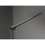 MEXEN/S - Velár sprchovací kút, posuvné dvere 150 x 85, grafit, grafit metal 871-150-085-41-95