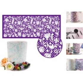 Stencil šablóna na tortu - Moreosa - Cakesicq - Cakesicq