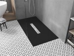 MEXEN - Toro sprchová vanička obdĺžniková SMC 200x70, čierna 43707020