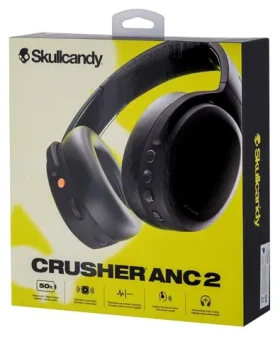Skullcandy Crusher ANC 2 čierna / Bezdrôtové slúchadlá / Bluetooth / ANC