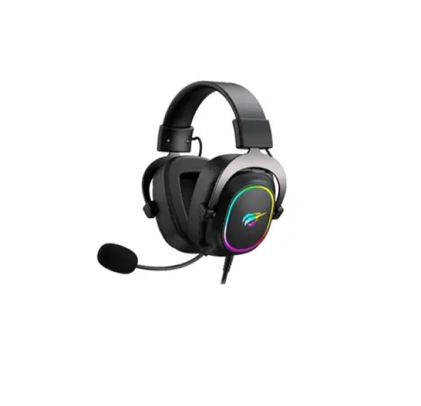 Havit H2002P RGB čierna / herné slúchadlá s mikrofónom / 2.1 m / 3.5mm Jack + USB (H2002P)