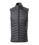 Cross hybridná vesta pánska light anthracite XL