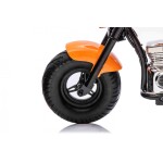 Mamido Detská elektrická motorka Chopper Warrior 36V oranžová