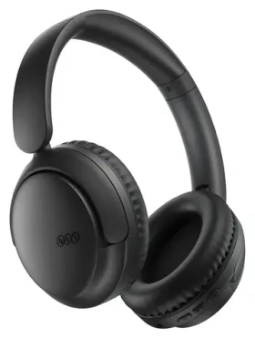 QCY H2S Lite čierna / Bezdrôtové slúchadlá / mikrofón / Bluetooth 6.0 / Hi-Res Audio / výdrž až 60 h (H2S Lite black)