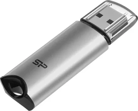 Silicon Power MARVEL M02 128GB strieborná / USB 3.2 (SP128GBUF3M02V1S)