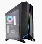 Corsair Carbide SPEC-OMEGA RGB čierna / Mid-Tower / ATX / 2xUSB 3.0 / nainštalovaný 2x120mm vent. / priehľadná bočnica (CC-9011140-WW)