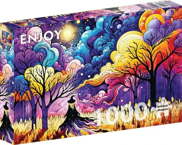 ENJOY Puzzle Cesta čarodejnice