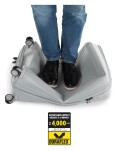 Stredný škrupinový kufor na kolieskach Heys Airlite M Grey