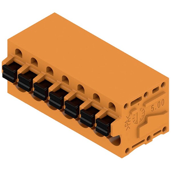 Weidmüller 1331750000 skrutkovacia svorka 2.5 mm² Pólov 7 oranžová 40 ks; 1331750000
