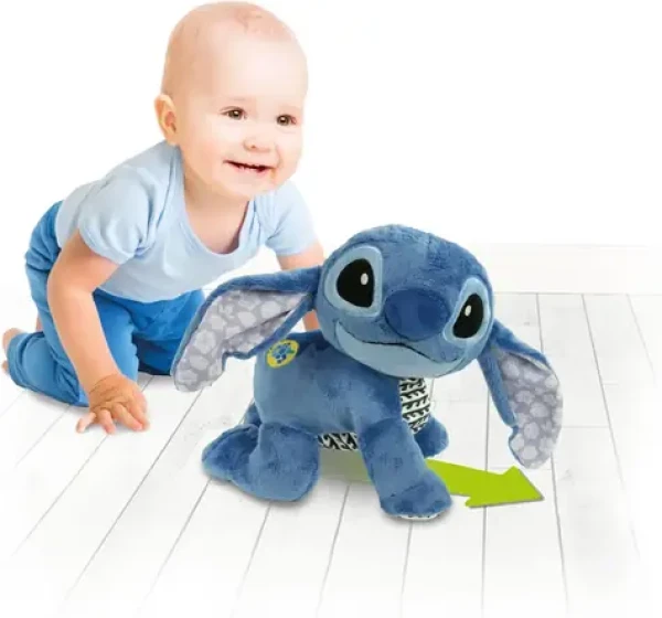 Clementoni BABY Plyšové zvieratko Lezúce Stitch