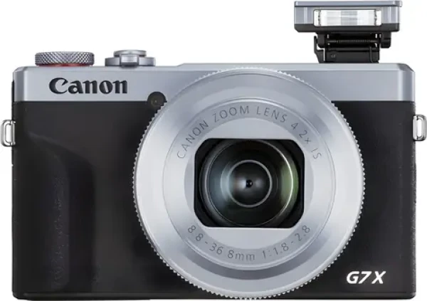 Canon PowerShot G7X Mark III strieborná / Kompaktný fotoaparát / 4,2x zoom / 3" dotykový LCD / 4K / Wi-Fi / Bluetooth (3638C002AA)