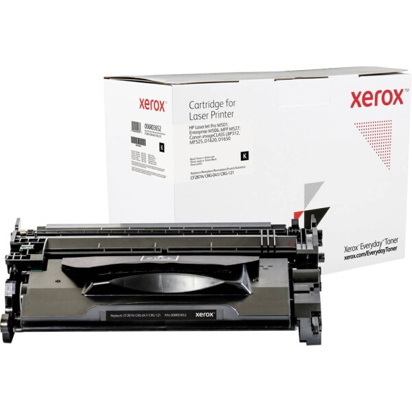 Xerox TON Everyday toner náhradný HP, Canon 87A, CF287A, CRG-041, CRG-121 čierna 9000 Seiten kompatibilná náplň do tlačiarne; 006R03652