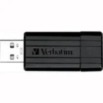 Verbatim Store #39;n#39; Go PinStripe 8GB čierna / Flash Disk / USB 2.0 / čítanie: 10MBs / zápis: 4MBs (49062)