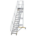 MUNK Günzburger Steigtechnik 600774 hliník, pozinkovaná ocel schodíky; 600774