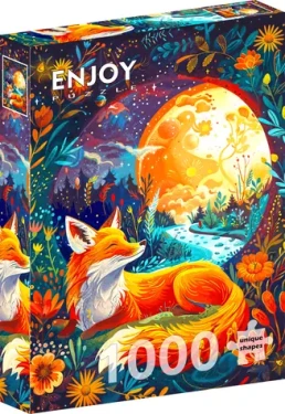 ENJOY Puzzle Mesačná líška