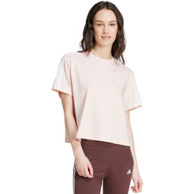 Tričko adidas Essentials 3-Stripes Single Jersey Crop Top W IY4227 L