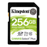 Kingston Canvas Select Plus SDXC 256GB / UHS-I V10 / U1 / Class 10 (SDS2/256GB)