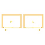 HOPA - Sprchové dvere ADRA - Farba rámu zásteny - Hliník leštený, Rozmer A - 150, Smer zatváranie - Ľavé (SX), Výplň - Číre bezpečnostné sklo - 8 mm BCADRA15CCL