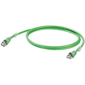 Weidmüller 1166020100 RJ45 sieťové káble, prepojovacie káble CAT 5 SF/UTP 10.00 m zelená samozhášavý 1 ks; 1166020100