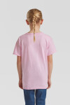 Fruit of the Loom Kids Valueweight T Detské tričko 16.1033 svetloružové light pink 128