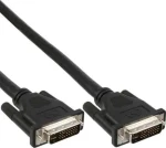 InLine DVI-D čierna / DVI kábel / 3 m (17793A)