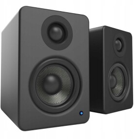 C2G KANTO AUDIO 3" DRIVER - POWERED SPEAKERS WITH USB DAC AND 3.5MM AUX - MATTE BLACK (INCL. TYPE C & G POWER CORDS)