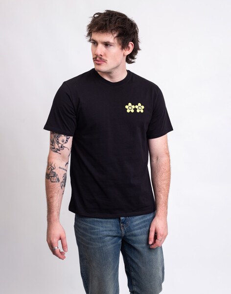 Edwin Sakura TS Black garment washed L