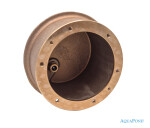 Hugo Lahme inštalačný hrniec pre svetlá VitaLight POWER LED 3.0 16/4 a 8/4 Ø 146 mm s ochranou kábla, bronzový, fóliové a keramické bazény