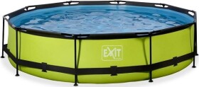 EXIT Frame Pool Cartridge filter Lime 360x76cm