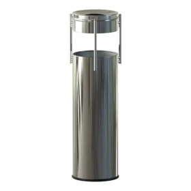 ALDA Prestige Pillar 15 l nerez oceľ lesklá / Odpadkový kôš / vonkajší / s popolníkom