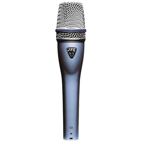 JTS NX-8.8 ručný mikrofón na spievanie Druh prenosu:káblový kovový ukazovateľ; NX-8.8