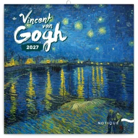 NOTIQUE Vincent van Gogh 2027 / Poznámkový kalendár / 30 × 30 cm