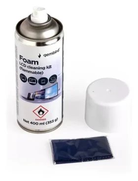 Gembird Čistiaca pena na LCD/TFT 400 ml / Čistiaci prostriedok / horľavá (CK-LCD-08)