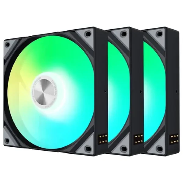 TRYX ROTA SL ARGB čierna / Ventilátor / 120 mm / Fluid Dynamic Bearing / 1850 RPM @ 28.87 dB / 3ks (F-R120A-AM3M-G0K)