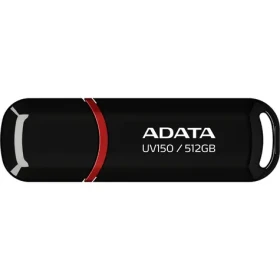 ADATA AUV 150 512GB čierna / USB 3.2 / USB-A / čítanie až 100 MB/s (AUV150-512G-RBK)