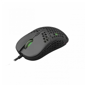 White Shark ESL-M4 NAGINATA čierna / Herná myš / optická / 16000 DPI / 6 tlačidiel / RGB / USB (NAGINATA)