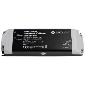 Deko Light Basic CV napájací zdroj pre LED konštantné napätie 40 W 1700 mA 24 V; 862163
