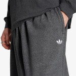 Kalhoty adidas Trefoil Essentials Melange Baggy Open Hem Dark Grey Heather S