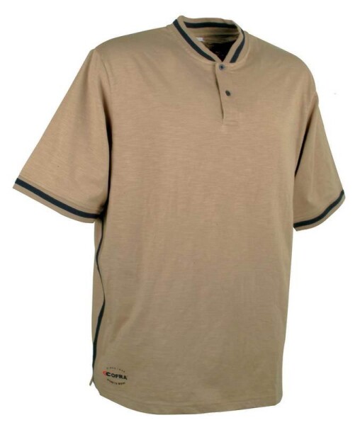 Pracovné tričko Cofra MALAGA Farba: Khaki, Veľkosť: 2XL (CAMALAGA_01_2XL)