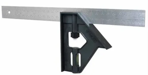 Stanley 2-46-017 / Uholník multifunkčný / 300mm / Integrovaná libela (2-46-017)