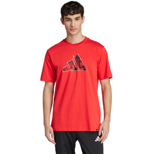 Pánske tričko adidas Logo Graphic red JJ3934 pánske L
