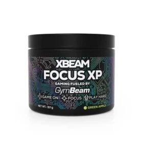 XBEAM Focus XP - GymBeam (zelené jablko, 351 g) (99994-1-351g-greenapple)