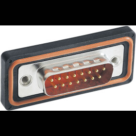HARTING 09 67 515 7615 09675157615 konektor Pólov: 15 spájkovaný 1 ks; 09675157615