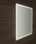 SAPHO - GEMINI zrkadlo s LED osvetlením 90x90cm GM092