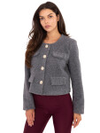 IT KR bunda FL9586.64 tmavo sivá L/XL