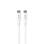 Spello kábel USB-C na USB-C 1m biela (9915101100175)