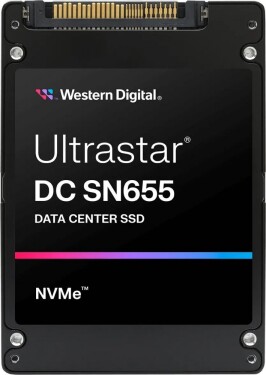 WD Western Digital Ultrastar DC SN655 U.3 3,84 TB PCI Express 4.0 3D TLC NAND NVMe