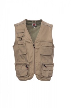 Pracovná vesta Payper Pocket Farba: Khaki, Veľkosť: M (000187005411006M)